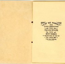 Souvenir Booklet Crane School