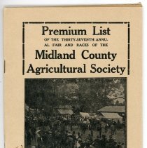 Midland County Agricultural Society Premium List