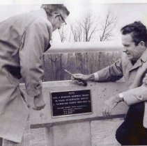 Carl A. Branson Memorial Bridge Dedication photograph