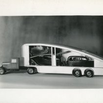 Model of Dowmetal transport trailer