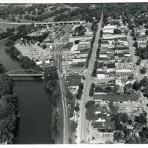 Aerial view of Midland
