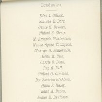 Union School Commencement-1896