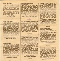 Easter Greetings Newsletter