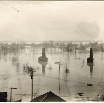 1912 Flood-Downtown Midland