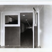 Interior hallway of Midland Hospital