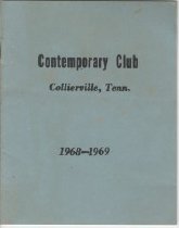 Contemporary Club Program, 1968-1969