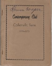 Contemporary Club Program, 1972-1973