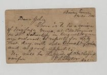 Postcard from Sergeant T.L. Taylor to John Halley- side 2