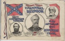 Confederate Reunion Program, 1901