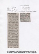 Obituary for former Wonder Horse President Don Toussiant