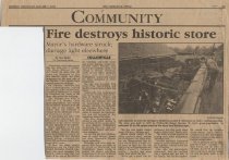 McGinnis Hardware Fire 01-03-1996