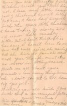 Congratulatory letter from "Cousins Gladys and Will" (6 of 6)