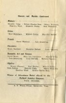 Graduating Exercises Program, 18 May 1920 (3 of 3)