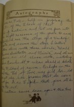 Autographs: Bessie Earnheart (1 of 3)