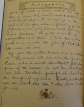 Autographs: Bessie Earnheart (2 of 3)