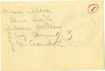 Part of school faculty, 1919 (Back)