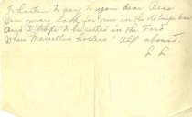 Toasts given at dinner party for faculty and Seniors, 1920