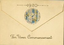 Thank you note from "Miss Willie", 1920 (Back)