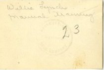 Miss Willie Lynch, Manual Training Shot (Back)