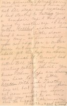 Congratulatory letter from "Cousins Gladys and Will" (3 of 6)