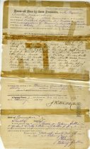 Deed to property in Magnolia Cemetery