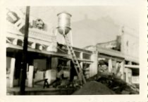 Theatre on Corner of Main Street, After the Tornado at Collierville Tn