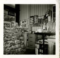 Magazine rack, Inside the drugstore