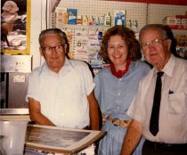 Martin Newby and two people