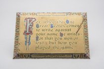 Shapleigh Hardware Co. sign from McGinnis Hardware