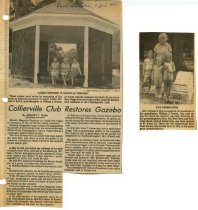 Collierville Club Restores Gazebo, Press Scimitar, 2 June 1981