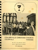 Collierville Christian Church, 1977 Directory