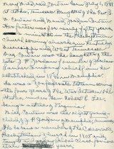 Mildred Cowan Obituary Letter