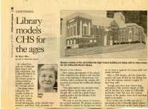 Library models CHS for the ages