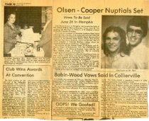 Collierville Herald (Collierville, TN), clipping of p. 10.