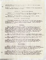 Constitution and By-laws