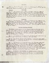 Constitution and By-laws