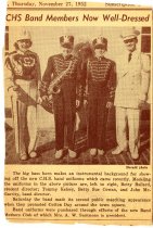 CHS Band Members Now Well-Dressed