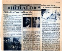"Old Perkins Place Had Long Life", Jill Broer, Collierville Herald (Collierville, TN).