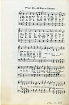 Memorial Service / April 26, 1987