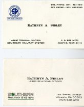 Front of Business Cards