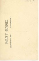 2010.11.109 Photograph VERSO