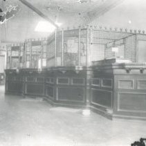 Bank interior