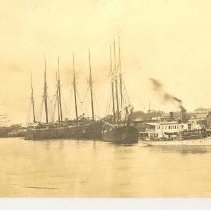 Carnegie yacht  "Skibo" and th