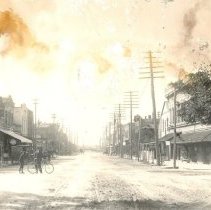 Centre Street looking west