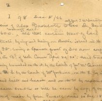 Notes on Cashen Grant