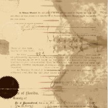 Quit Claim Deed 100 acres of Domingo Fernandez grant