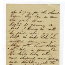 Letter to Lewis G. Thompson May 28th 1897