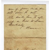 Letter to Lewis G. Thompson May 28th 1897