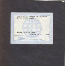 Yulee's Public Career