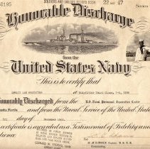 Honorable Discharge Cert.